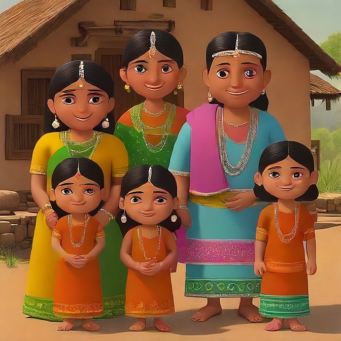 3D cartoon character art